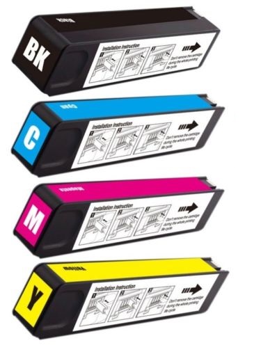 Compatible HP 980 Full Set Of 4 High Capacity Ink Cartridges Black/Cyan/Magenta/Yellow

